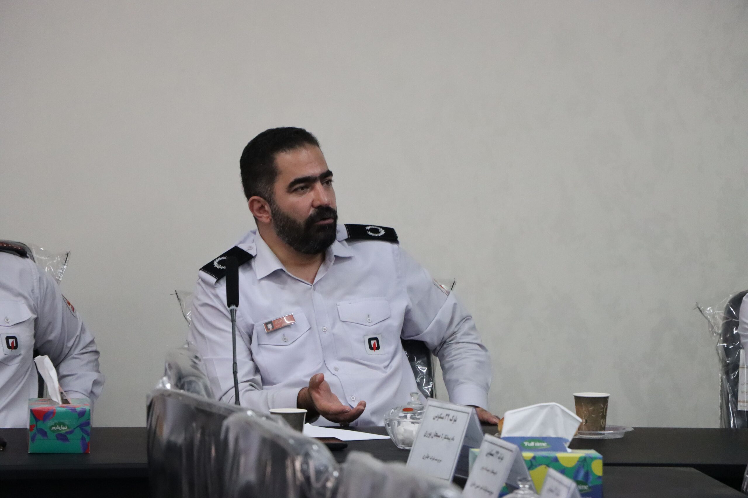 هفتمین جلسه‌ هیئت مدیره تعاونی مسکن با رابطین اطلاع رسانی معاونت ها و مناطق عملیاتی سازمان آتش نشانی در تاریخ ۱۴۰۴/۰۶/۰۵