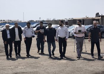 بازدید از از بخش نظارت عالی پروژه رونیکا پالاس آتش نشانیدر مورخ ۱۴۰۴/۰۶/۰۶